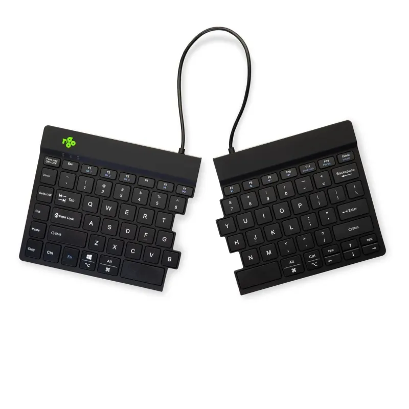 Keyboard wrl compact break-black rgosbuswlbl r-go tools