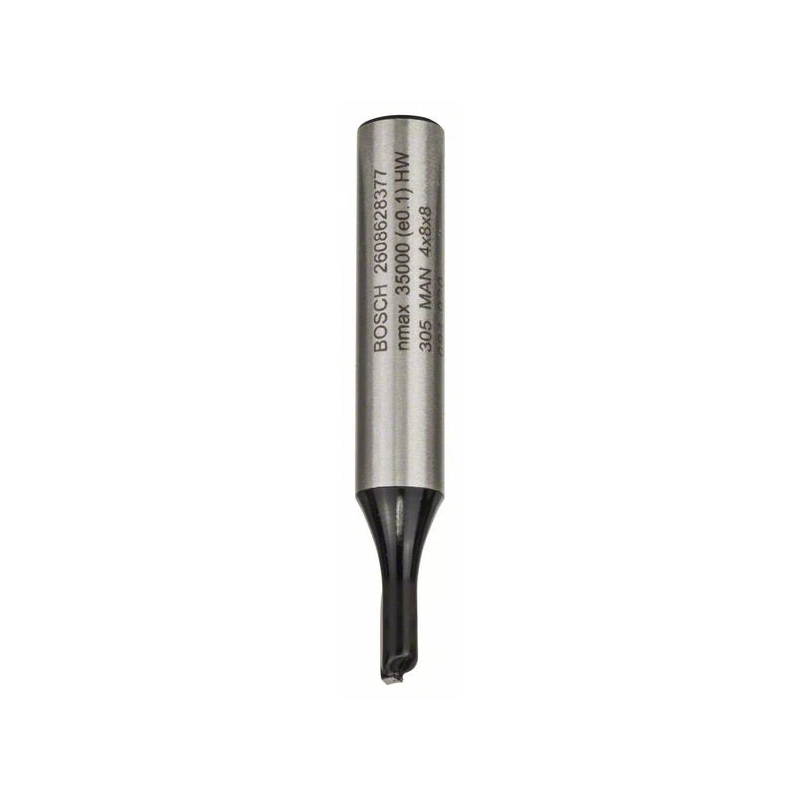 Pirkstfrēze frēze HM B 4 mm, l 8 mm,kāts 8mm