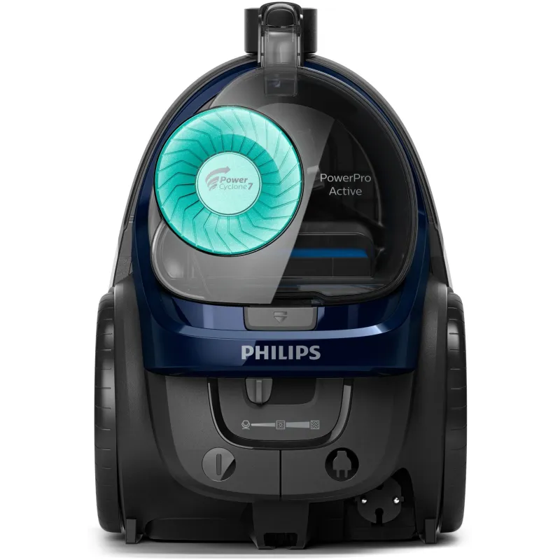 Vacuum Cleaner-PHILIPS-Bagless-900 Watts-Capacity 1.5 l-Noise 77 dB-Dark Grey-Weight 5.3 kg-FC9556-09