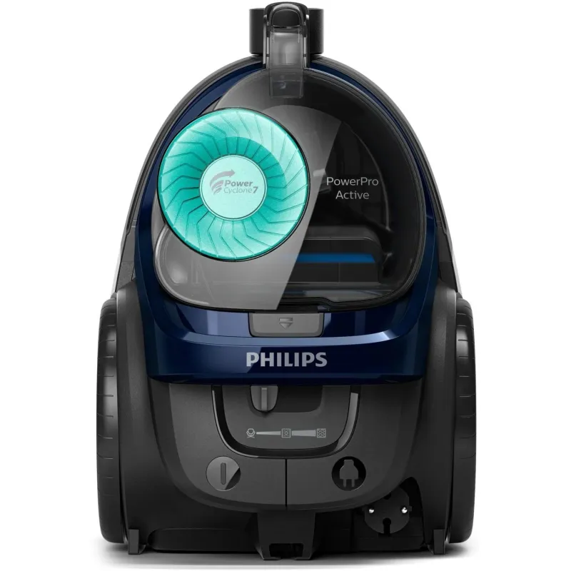 Vacuum Cleaner-PHILIPS-Bagless-900 Watts-Capacity 1.5 l-Noise 77 dB-Dark Grey-Weight 5.3 kg-FC9556-09
