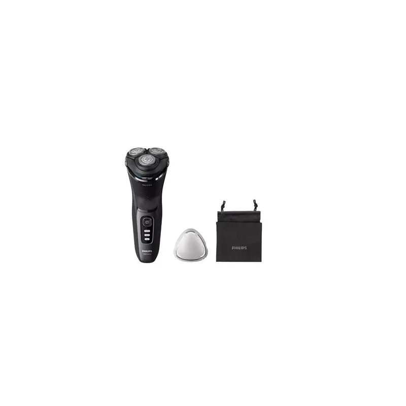 Philips - Shaver - S3244-12 - Operating time ,max, 60 min - Wet & Dry - Lithium Ion - Black