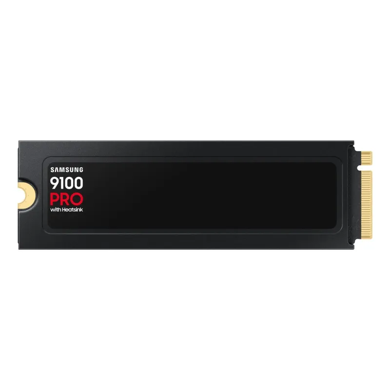 SSD-SAMSUNG-9100 PRO-2TB-M.2-PCIe Gen5-NVMe-TLC-Write speed 13400 MBytes-sec-Read speed 14700 MBytes-sec-2.38mm-TBW 1200