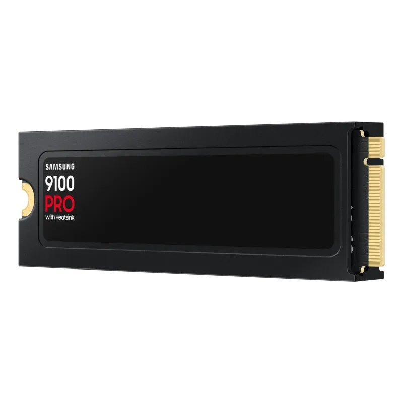 Samsung 9100 PRO With Heatsink - 1000 GB - SSD form factor M.2 2280 - Solid-state drive interface PCIe 5.0 NVMe - Read speed
