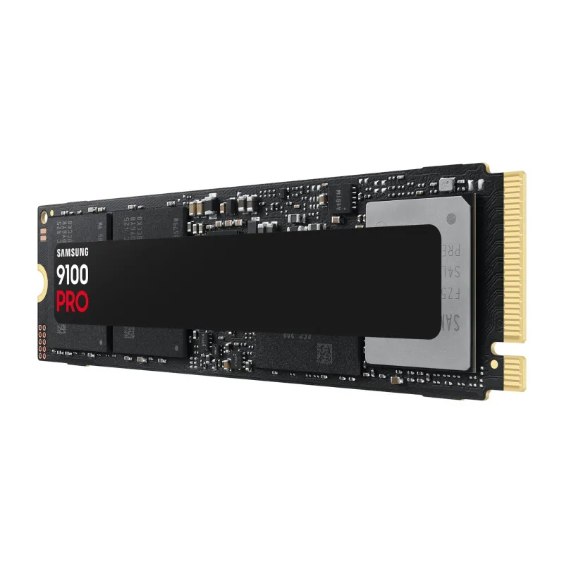 SSD-SAMSUNG-9100 PRO-8TB-M.2-NVMe-TLC-Write speed 13400 MBytes-sec-Read speed 14800 MBytes-sec-3.88mm-TBW 4800 TB-MZ-VAP8T0BW
