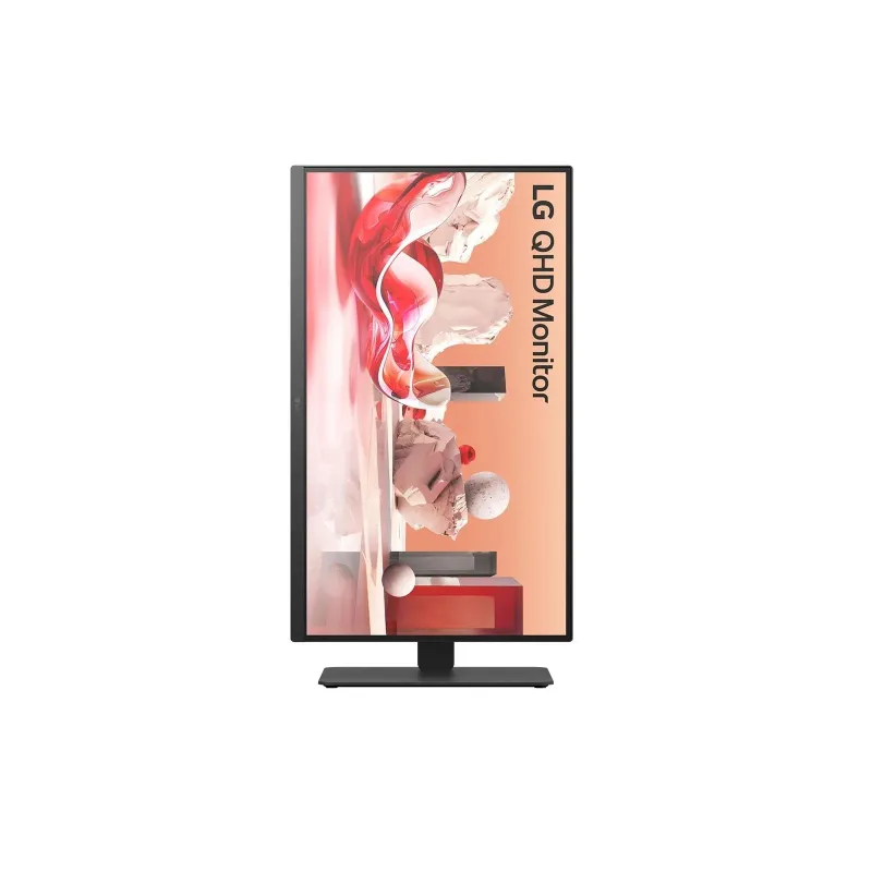LCD Monitor-LG-27BA75QB-B-27-Panel IPS-2560x1440-16:9-100Hz-Matte-Speakers-Swivel-Pivot-Height adjustable-Tilt-Colour
