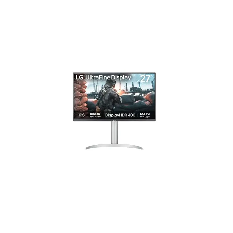 LCD Monitor-LG-27UP650K-W-27-4K-Pivot-Height adjustable-Tilt-Panel IPS-3840x2160-16:9-60Hz-5 ms-27UP650K-W