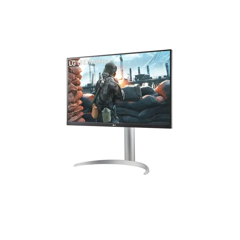 LG 27UP650K-W - 27  - IPS - UHD - 16:9 - 60 Hz - 5 ms - 3840 x 2160 pixels - 400 cd-m² - HDMI ports quantity 2