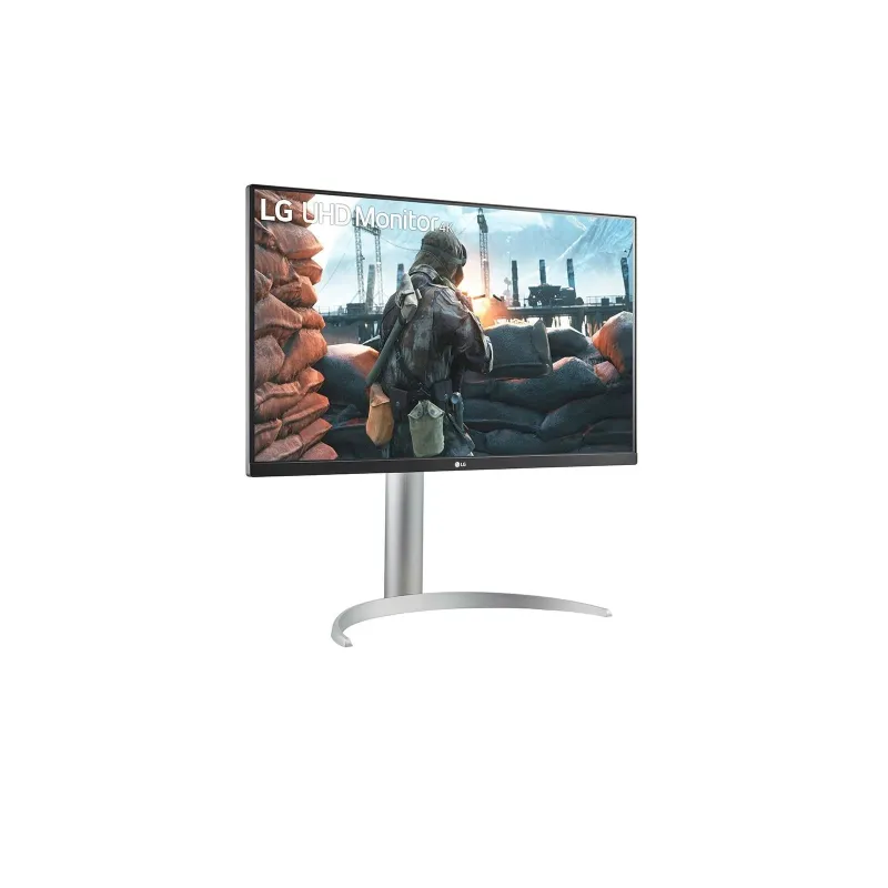 LG 27UP650K-W - 27  - IPS - UHD - 16:9 - 60 Hz - 5 ms - 3840 x 2160 pixels - 400 cd-m² - HDMI ports quantity 2