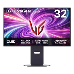 Monitor-LG-32 -3840 x 2160 pixels-4K Ultra HD-Native aspect ratio 16:9-OLED-Flat-32GX870A-B