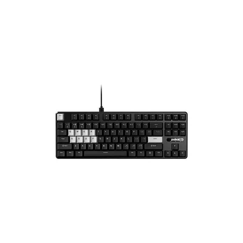 Keyboard usb pcmk 2 he tkl-ansi black pcmk2he801b pulsar