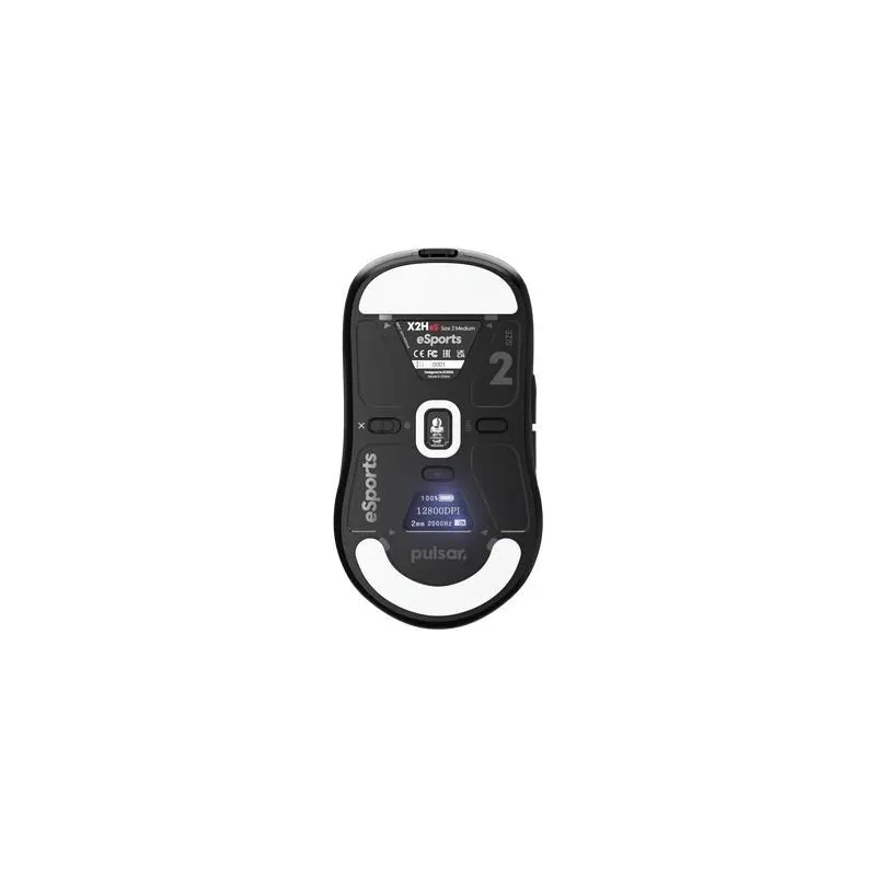 Mouse usb optical wrl x2h v3-medium black px2h3es21 pulsar