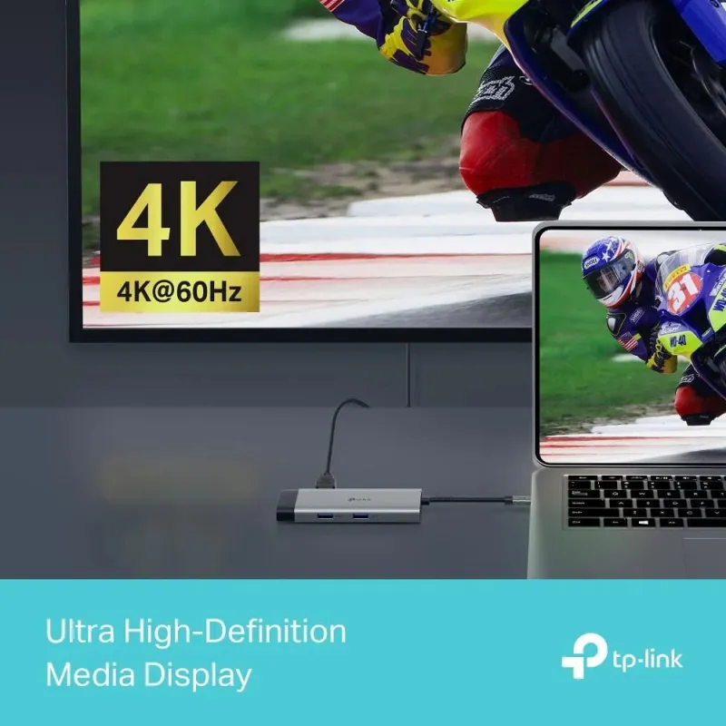 I-o hub usb-c 6port-uh6120c tp-link