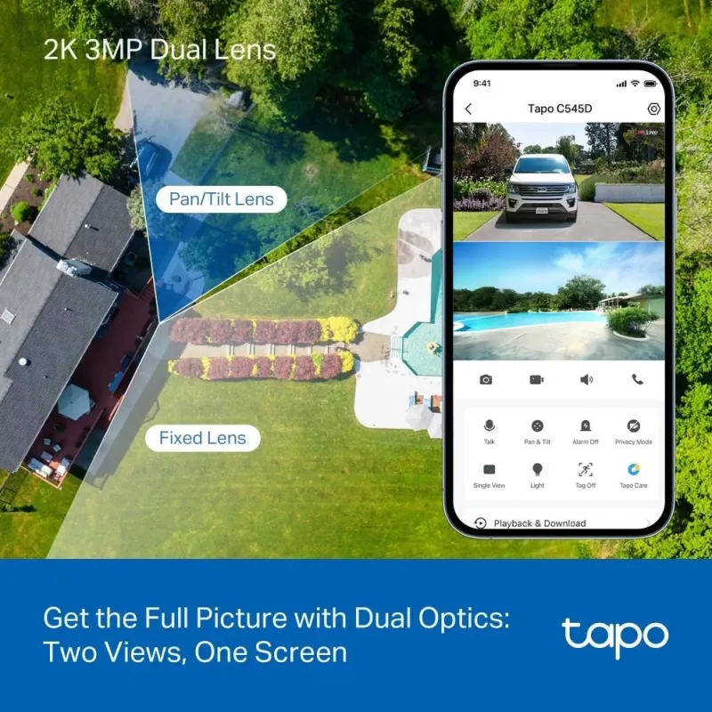 Wrl camera pan-tilt-tapo c545d tp-link