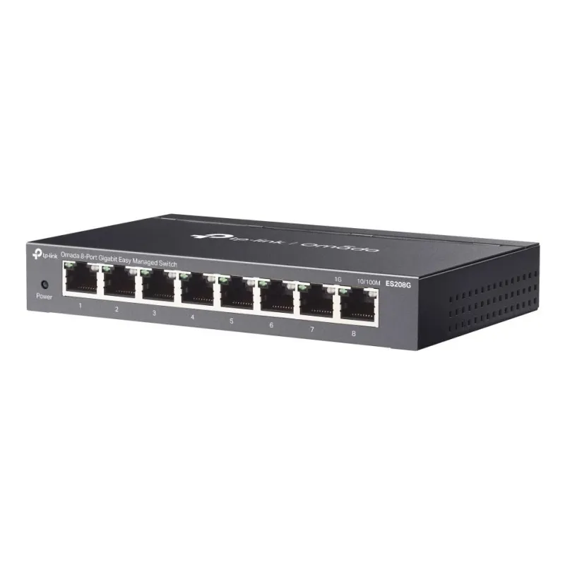 Switch-TP-LINK-Omada-ES208G-Type L2-ES208G