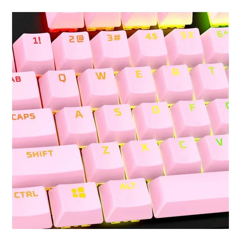 Keyboard acc keycaps gaming-pink 519t9aaaba hyperx