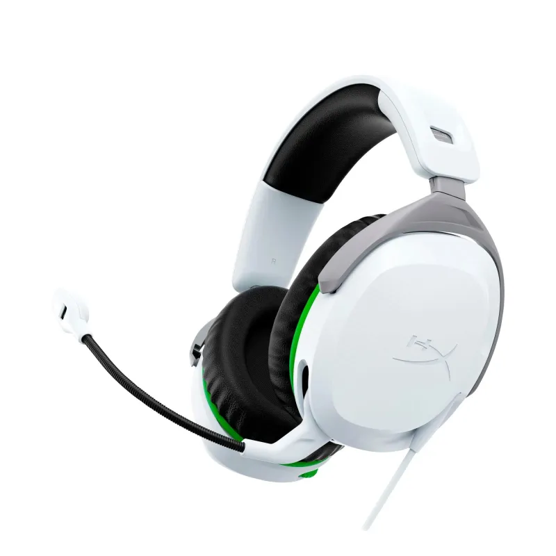 Headset hyperx cloudx stinger2-white-green 75x28aa hyperx