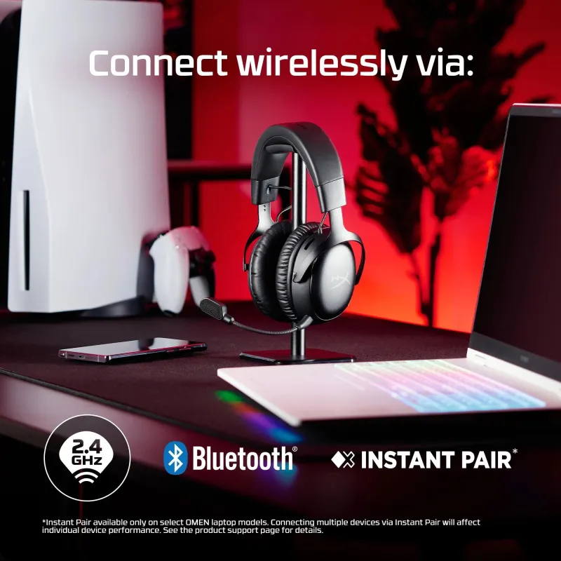 Headset hyperx cloud iii s wrl-wl bk gam a59yzaa hyperx