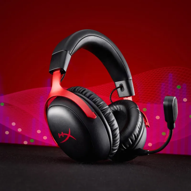 Headset hyperx cloud iii s wrl-wl bk gam a59yzaa hyperx