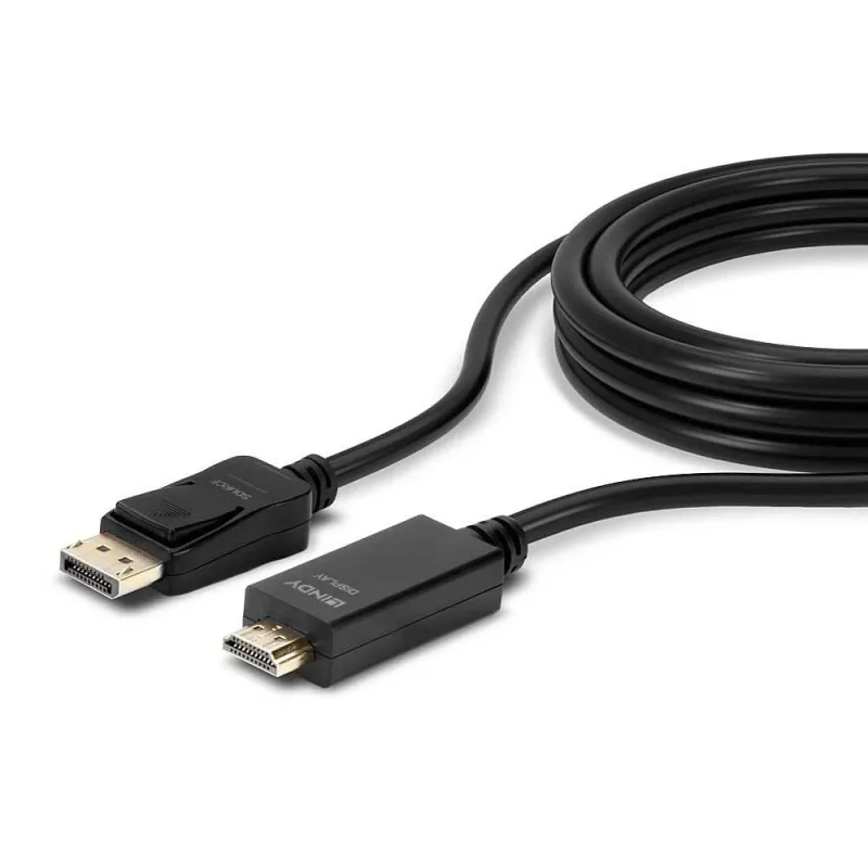 Cable display port to hdmi 5m-36924 lindy