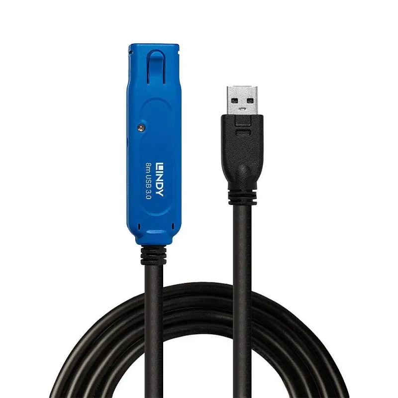 Cable usb3 extension 8m-43158 lindy