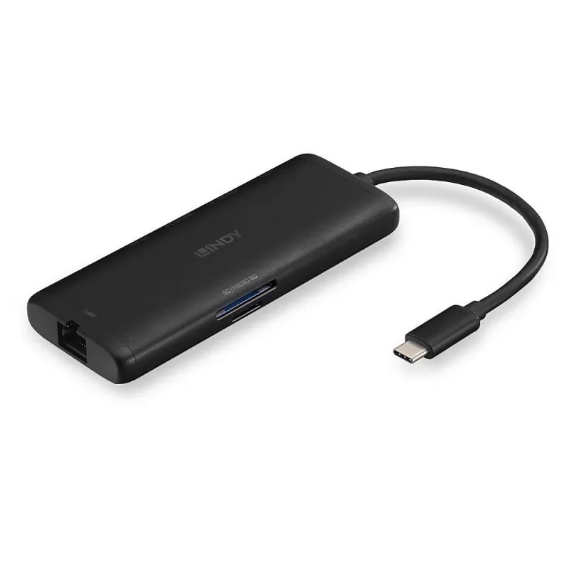I-o docking station usb-c-dst-mini 43358 lindy