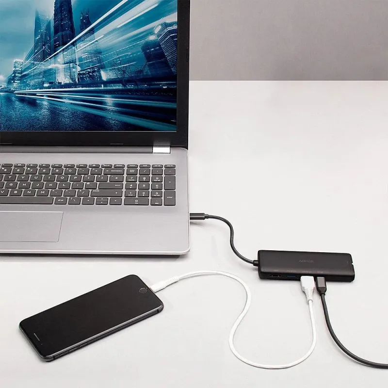 I-o docking station usb-c-dst-mini 43358 lindy
