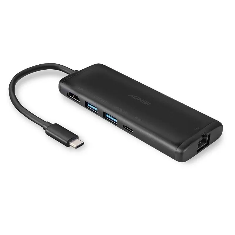 I-o docking station usb-c-dst-mini 43358 lindy