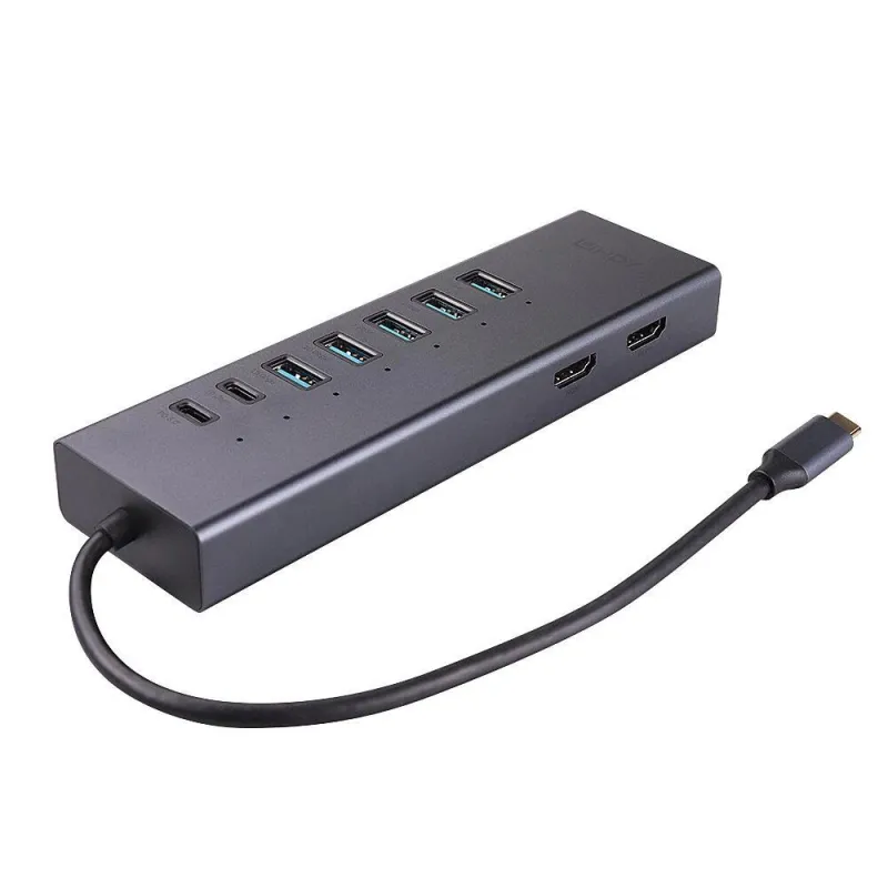 I-o docking station usb-c-dst-mini duo 43373 lindy