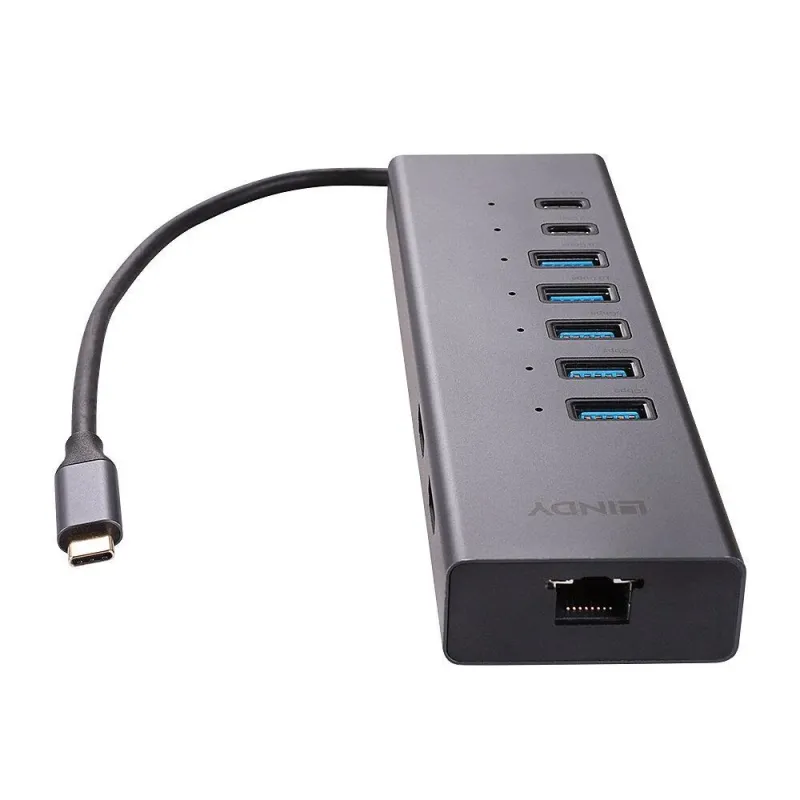 I-o docking station usb-c-dst-mini duo 43373 lindy