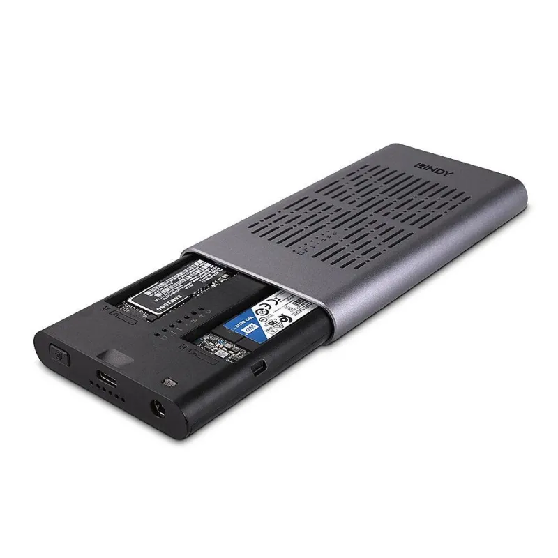 Ssd acc enclosure m.2-usb3.2 43382 lindy