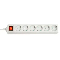 Cable power extension 1.4m-6outl. 73103 lindy
