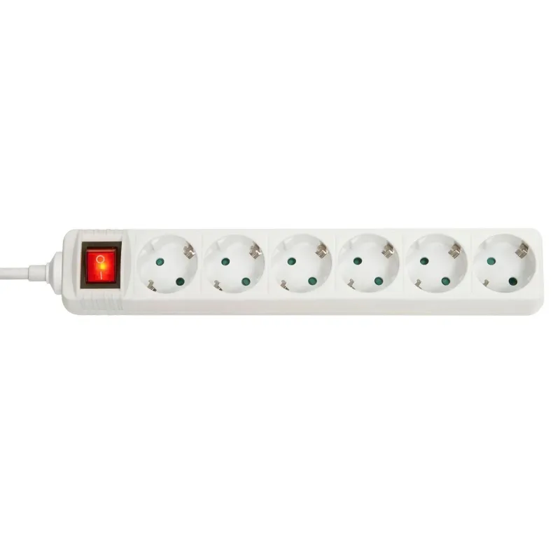 Cable power extension 1.4m-6outl. 73103 lindy