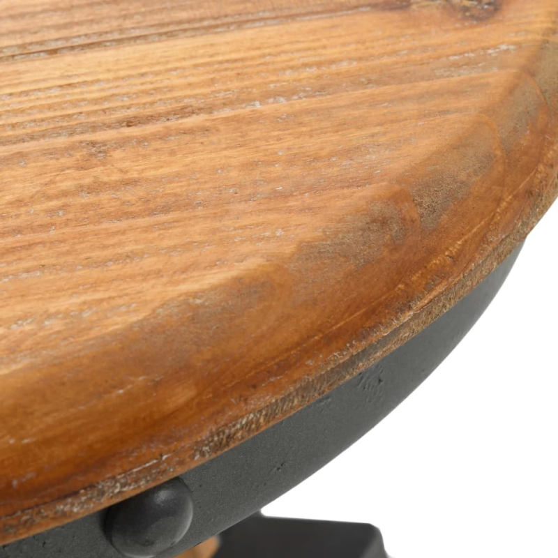 vidaXL bāra krēsli, 2 gab., egles masīvkoks