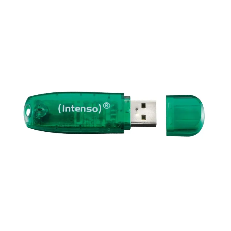 Memory drive flash usb2 8gb-green 3502460 intenso
