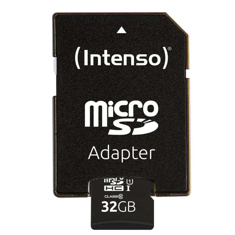 Memory micro sdhc 32gb uhs-i-w-adapter 3423480 intenso