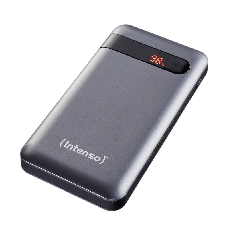 Power bank usb 10000mah qc3.0-anthracite pd10000 intenso