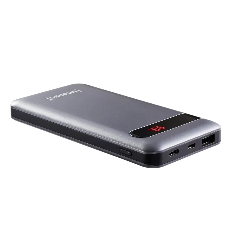 Power bank usb 10000mah qc3.0-anthracite pd10000 intenso