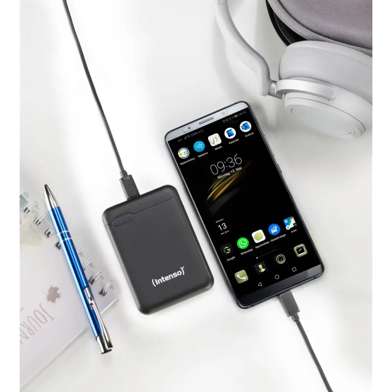 Power bank usb 5000mah-black 7313520 intenso