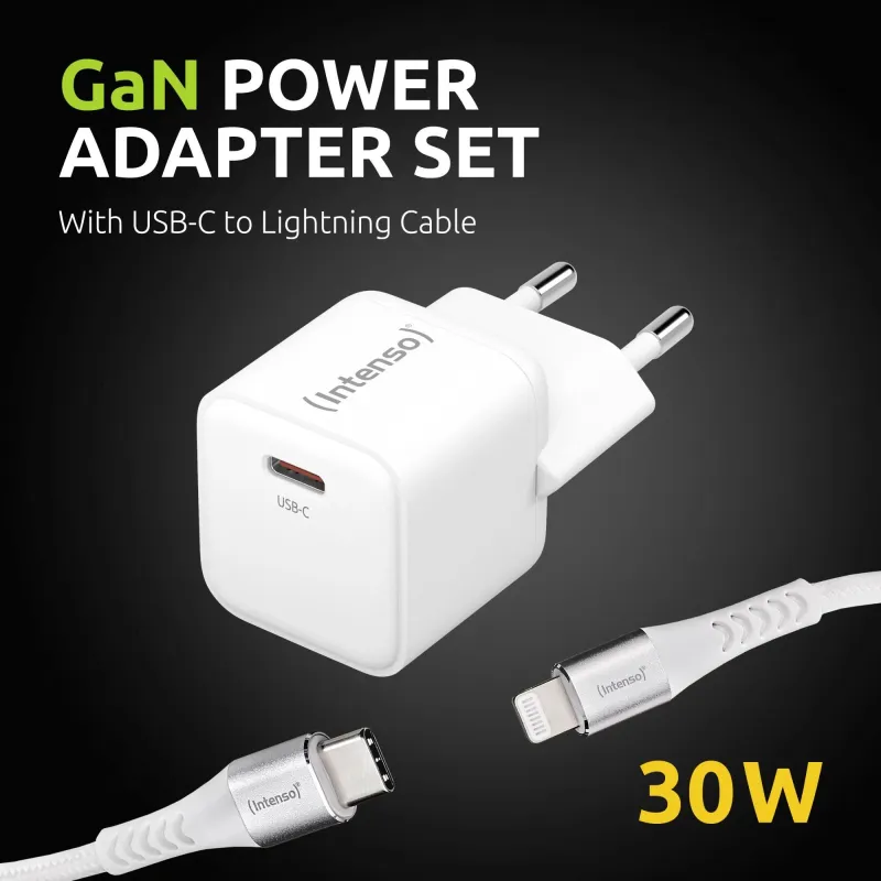 Power adapter usb-c gan +c315l-7803052 intenso