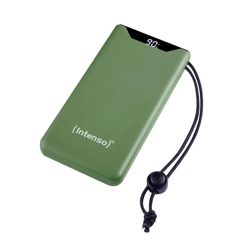 Power bank usb 10000mah qc3.0-green 7332037 intenso