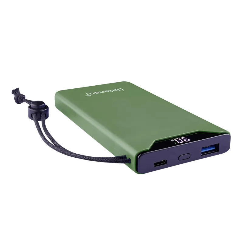 Power bank usb 10000mah qc3.0-green 7332037 intenso