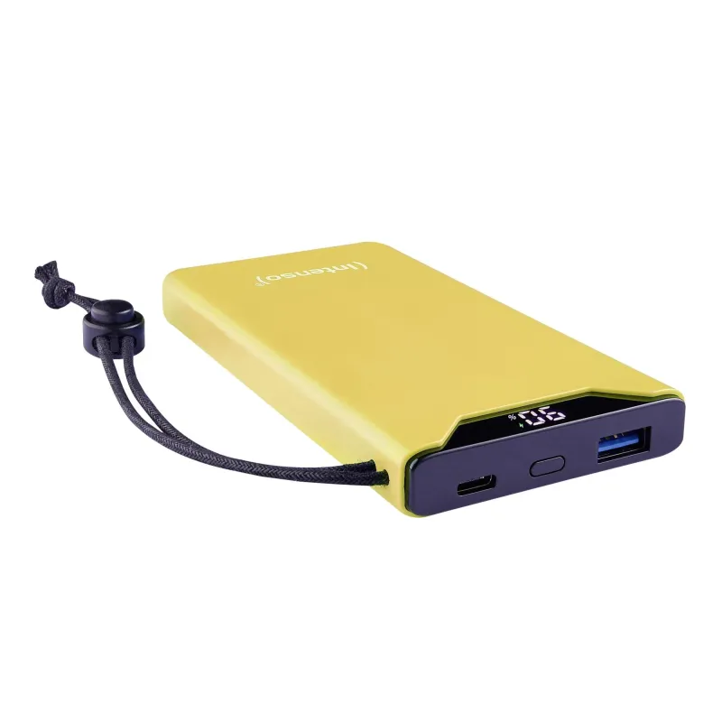 Power bank usb 10000mah qc3.0-yellow f10000 7332039 intenso