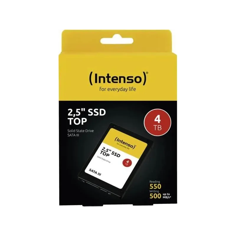 SSD-INTENSO-4000 GB-Serial ATA III-2.5-1920xTBW rating-MTBF 2000000 h-3812480