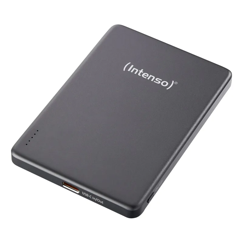 Power bank usb 5000mah mag-grey 7344024 intenso