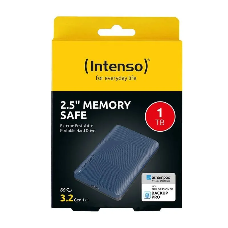 External HDD-INTENSO-1000 GB-Colour Blue-6029565