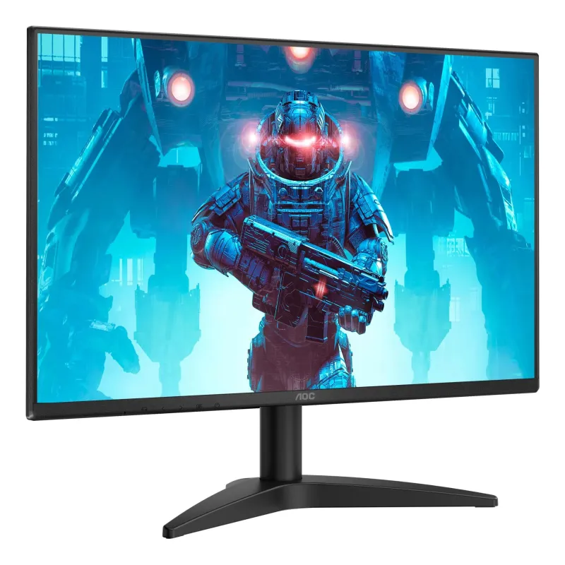 LCD Monitor-AOC-23.8 -1920 x 1080 pixels-Full HD-Native aspect ratio 16:9-LED-Flat-24B36X