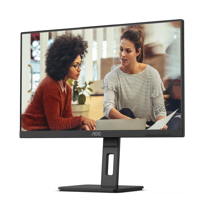 LCD Monitor-AOC-27 -2560 x 1440 pixels-Quad HD-Native aspect ratio 16:9-Flat-Q27E3UMF