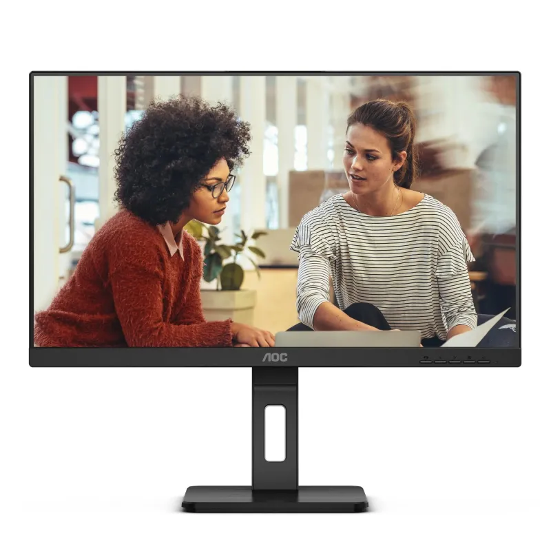 LCD Monitor-AOC-27 -2560 x 1440 pixels-Quad HD-Native aspect ratio 16:9-Flat-Q27E3UMF