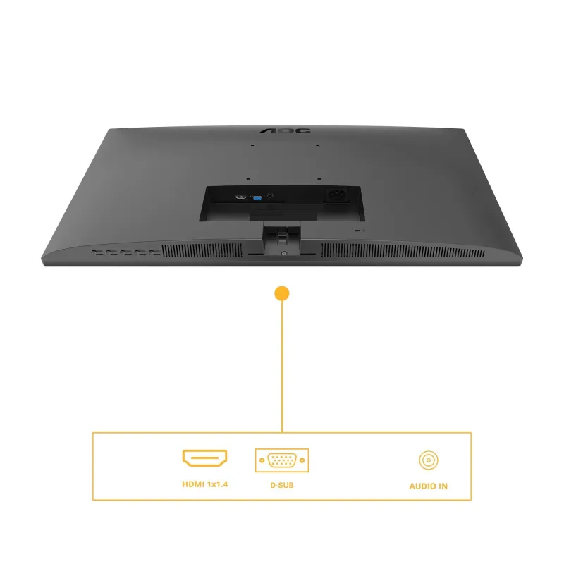 LCD Monitor-AOC-27B3HA2-27-Business-Panel IPS-1920x1080-16:9-100 Hz-Matte-4 ms-Speakers-Tilt-27B3HA2