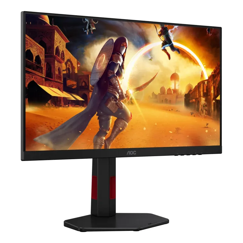 LCD Monitor-AOC-23.8 -1920 x 1080 pixels-Full HD-Native aspect ratio 16:9-LED-Flat-24G4ZR